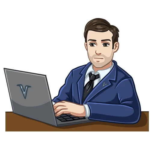 🧐 Стикер «Vorontsov» для Telegram