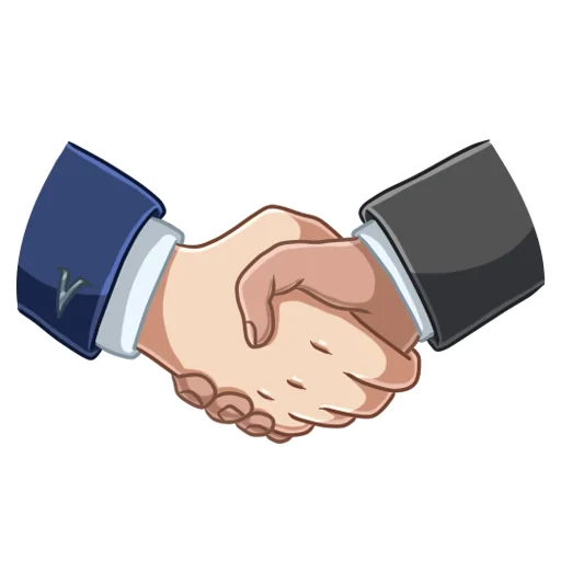 🤝 Стикер «Vorontsov» для Telegram