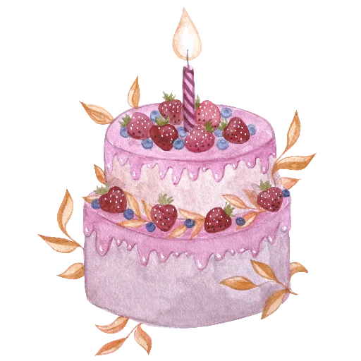 🎂 Стикер «Ника Кот» для Telegram