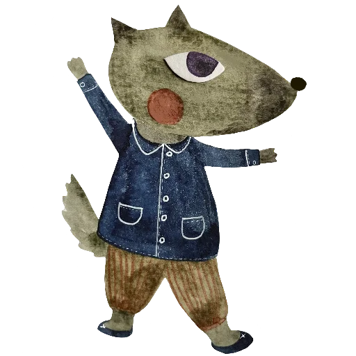 🐺 Стикер «Ника Кот» для Telegram