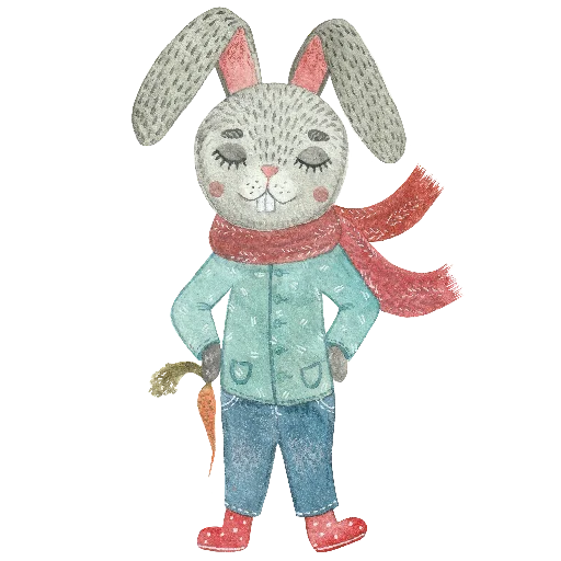 🐰 Стикер «Ника Кот» для Telegram