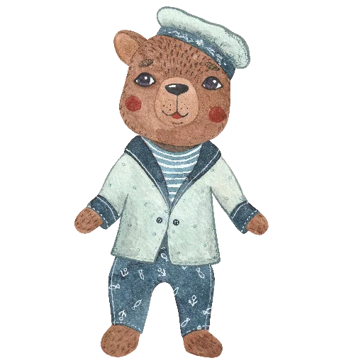 🐻 Стикер «Ника Кот» для Telegram