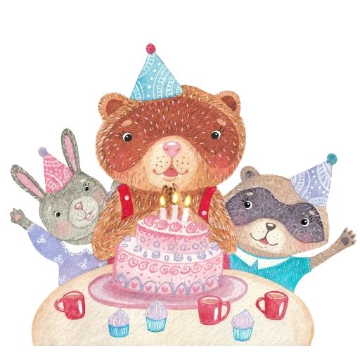 🥳 Стикер «Ника Кот» для Telegram