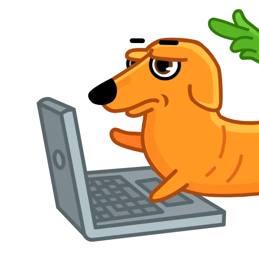 👩‍💻 Стикер «Морковчик» для Telegram