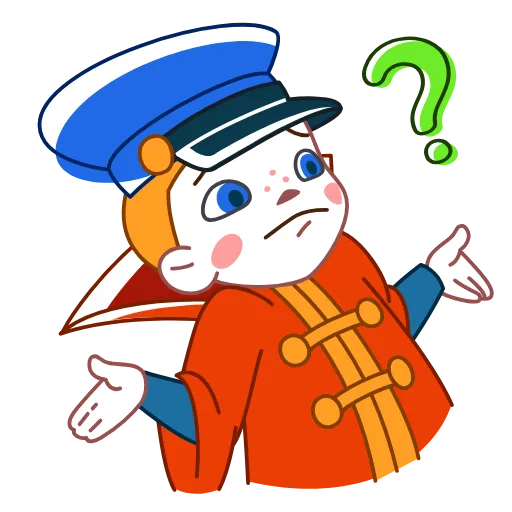 🤷‍♂️ Стикер «Вовка в Тридевятом царстве» для Telegram