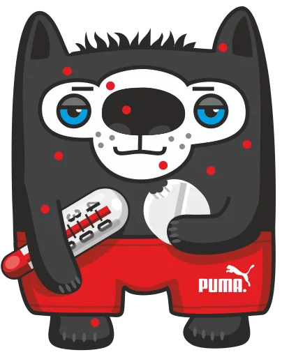 💊 Стикер «VovkusTheWolf» для Telegram