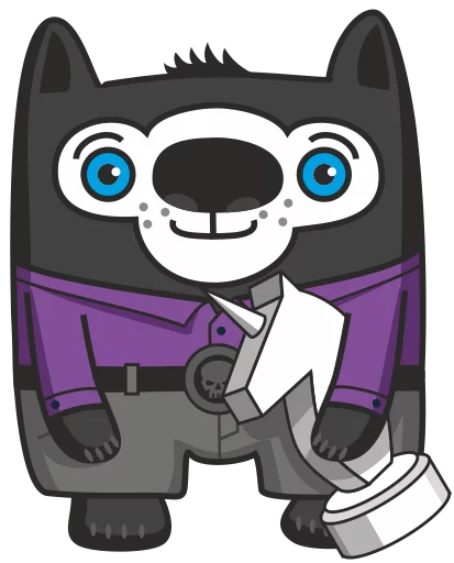 💜 Стикер «VovkusTheWolf» для Telegram