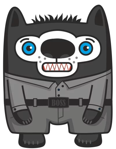 😬 Стикер «VovkusTheWolf» для Telegram