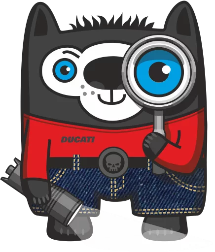 🔦 Стикер «VovkusTheWolf» для Telegram