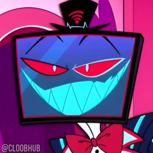 Стикерпак VOX HAZBIN HOTEL для Telegram