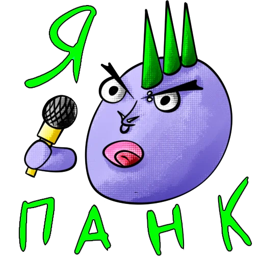 🤪 Стикер «Шмяк» для Telegram
