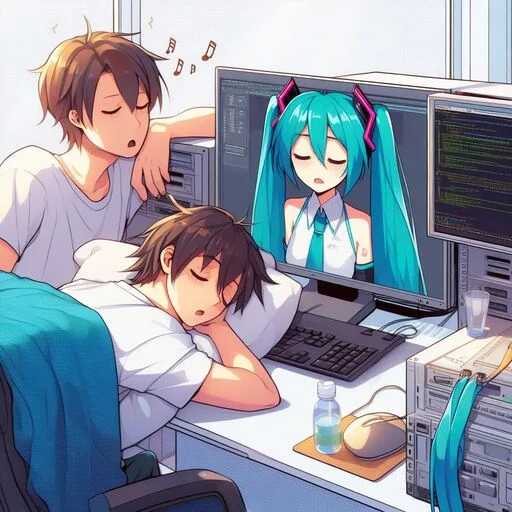 😴 Стикер «VOLT Programmers» для Telegram