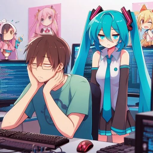 😩 Стикер «VOLT Programmers» для Telegram