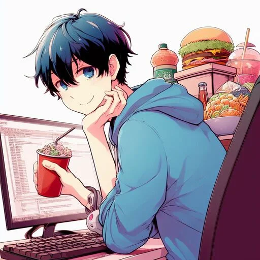 🍔 Стикер «VOLT Programmers» для Telegram