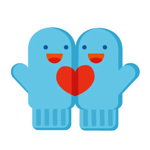 🧤 Стикер «Времена года Seasons» для Telegram