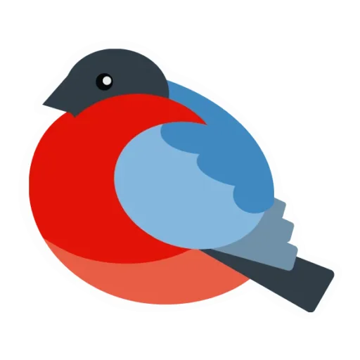 🐦 Стикер «Времена года Seasons» для Telegram