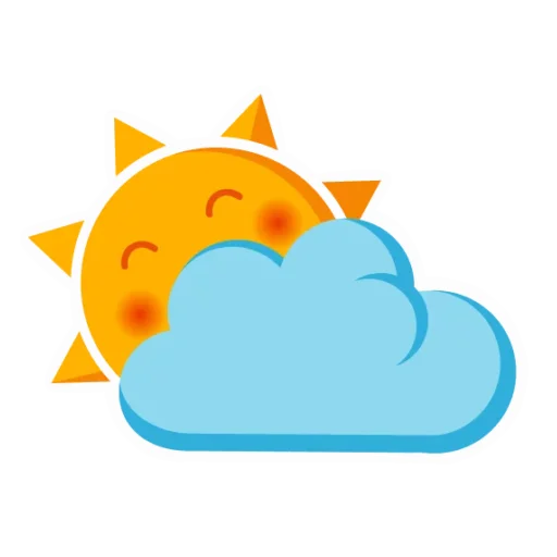 ☀️ Стикер «Времена года Seasons» для Telegram