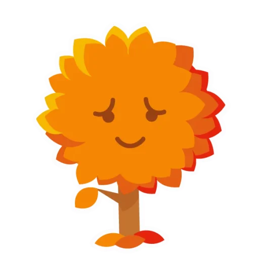 🥲 Стикер «Времена года Seasons» для Telegram