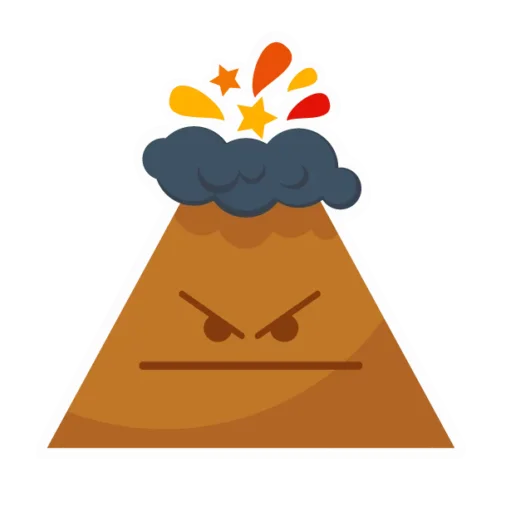 🌋 Стикер «Времена года Seasons» для Telegram