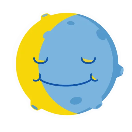 🌘 Стикер «Времена года Seasons» для Telegram