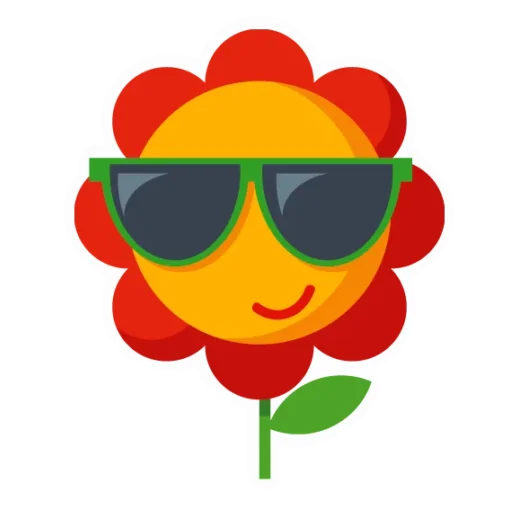 😎 Стикер «Времена года Seasons» для Telegram