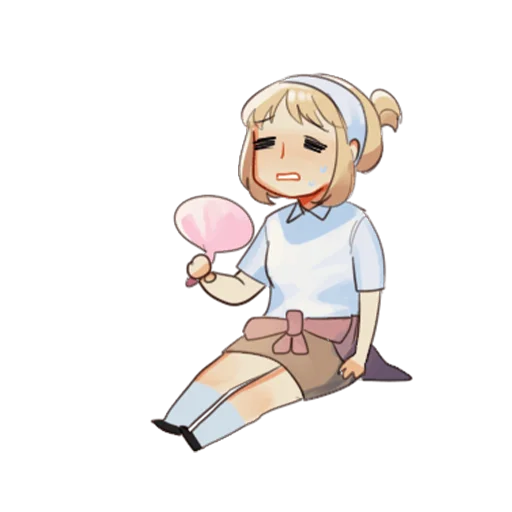 🥵 Стикер «Вроу» для Telegram