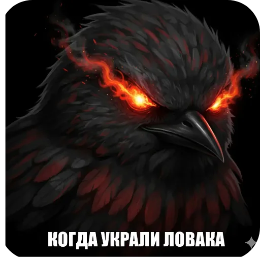 🐦 Стикер «Вряд-ли» для Telegram