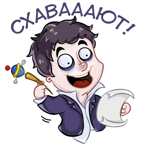 😜 Стикер «BadComedian» для Telegram