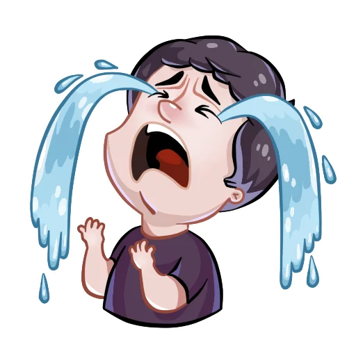 😭 Стикер «BadComedian» для Telegram