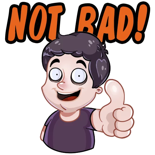 😀 Стикер «BadComedian» для Telegram