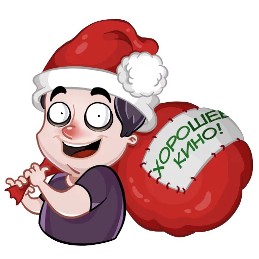 🎅 Стикер «BadComedian» для Telegram