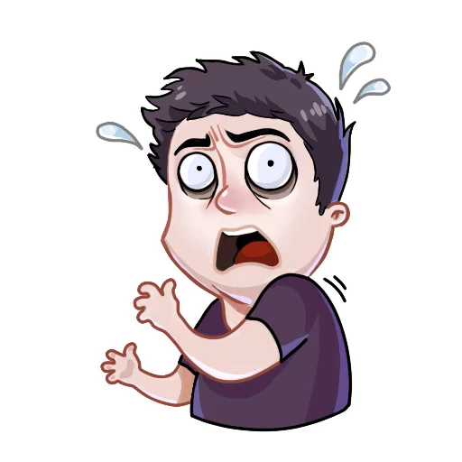 😵 Стикер «BadComedian» для Telegram