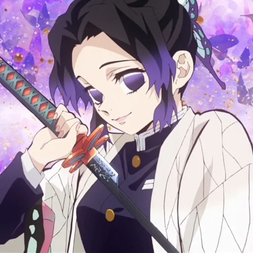💉 Стикер «Kochou Shinobu Синобу Котё» для Telegram