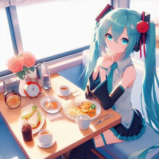 🍲 Стикер «VOLT Hatsune Miku» для Telegram