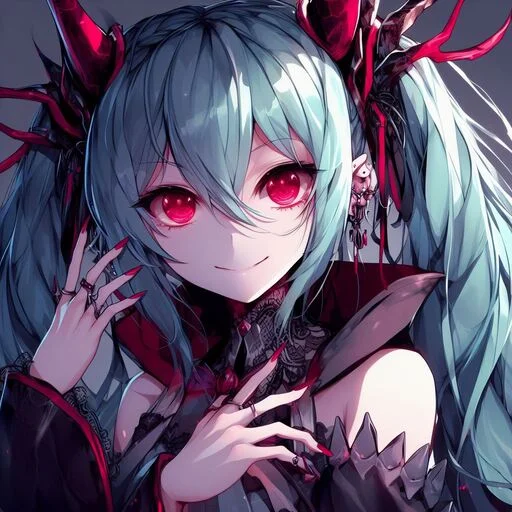 😈 Стикер «VOLT Hatsune Miku» для Telegram