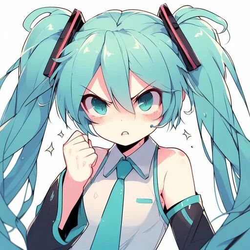 👊 Стикер «VOLT Hatsune Miku» для Telegram
