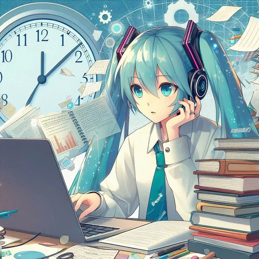 ✍ Стикер «VOLT Hatsune Miku» для Telegram
