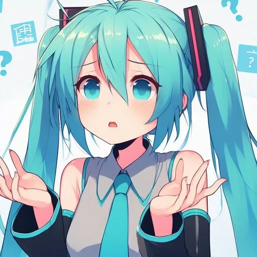 😩 Стикер «VOLT Hatsune Miku» для Telegram