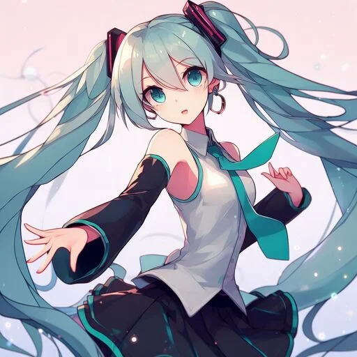 Стикерпак VOLT Hatsune Miku для Telegram