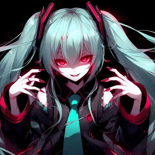 😈 Стикер «VOLT Hatsune Miku» для Telegram