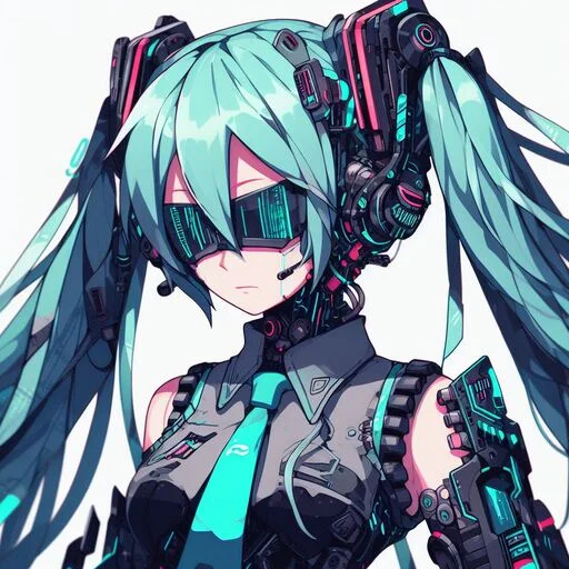 😎 Стикер «VOLT Hatsune Miku» для Telegram
