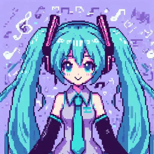 👾 Стикер «VOLT Hatsune Miku» для Telegram