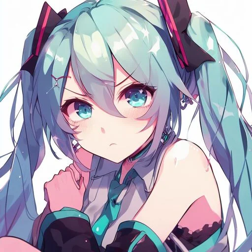 😡 Стикер «VOLT Hatsune Miku» для Telegram