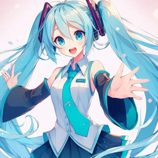 🫴 Стикер «VOLT Hatsune Miku» для Telegram