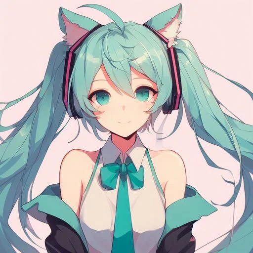 😺 Стикер «VOLT Hatsune Miku» для Telegram