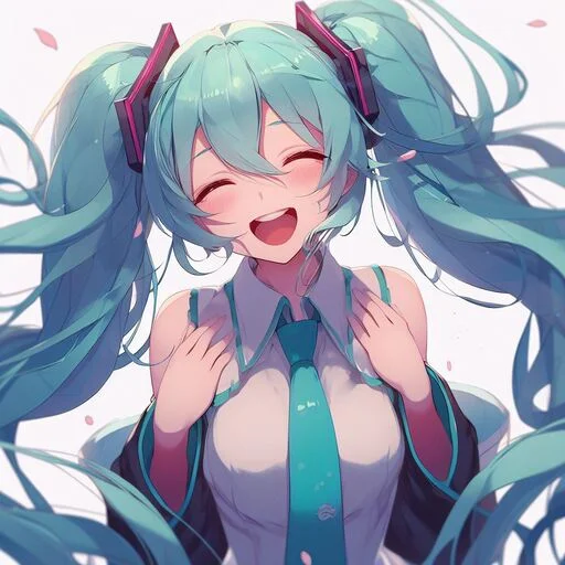 😆 Стикер «VOLT Hatsune Miku» для Telegram