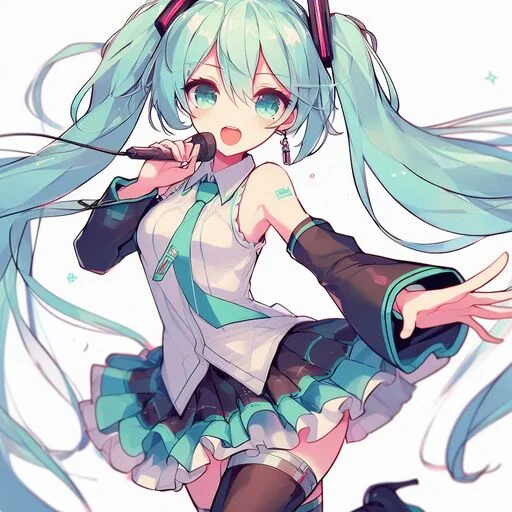 💃 Стикер «VOLT Hatsune Miku» для Telegram