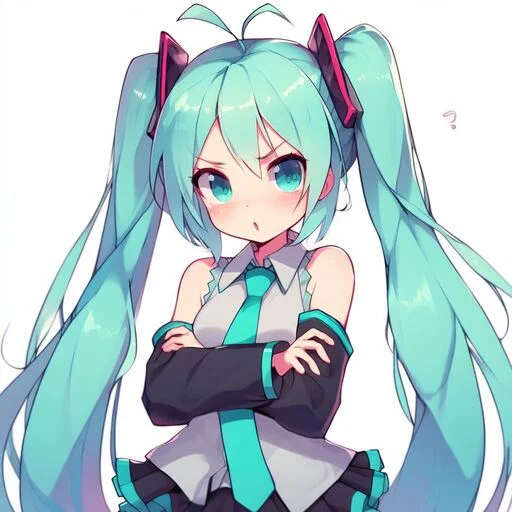 😠 Стикер «VOLT Hatsune Miku» для Telegram
