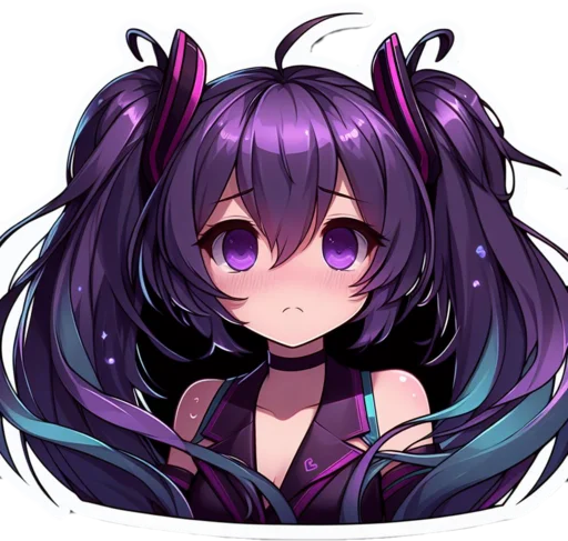 😳 Стикер «VOLT Hatsune Miku Part 2» для Telegram