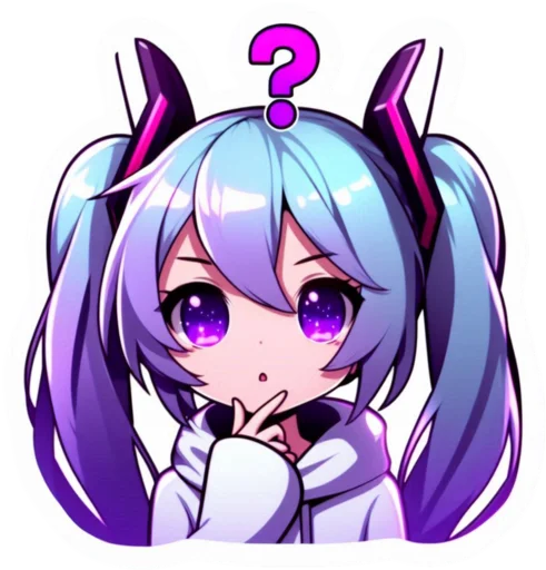 ❓ Стикер «VOLT Hatsune Miku Part 2» для Telegram